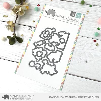 Mama Elephant Creative Cuts - Dandelion Wishes